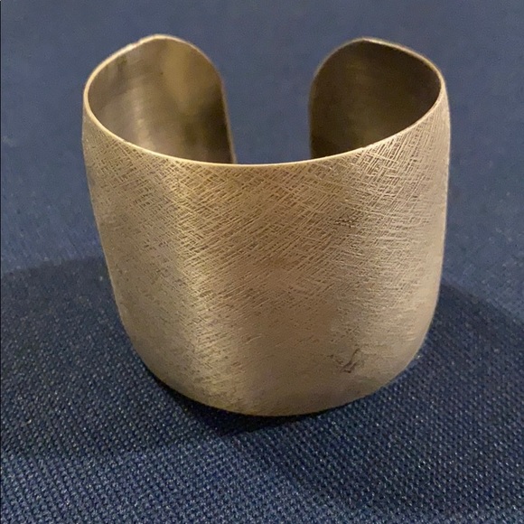 Jewel Kade Jewelry - Jewel Kade Matte Silver wide cuff bracelet